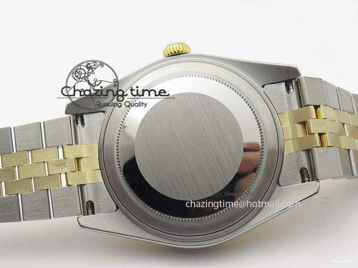 MiroTime 0108 DayDate II 41mm MK Best Edition SS RG Wrapped Sliver Dial Roman Marker On Bracelet A Casual 4005